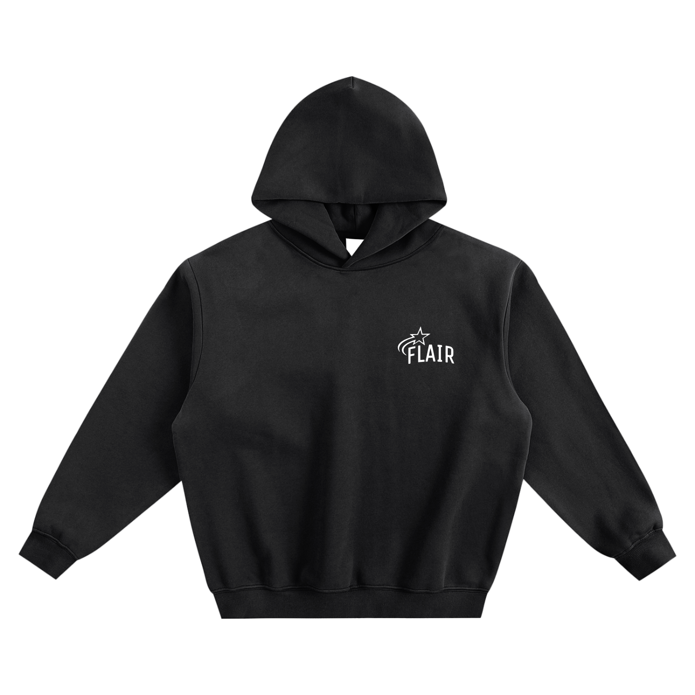 Flair Fleeced Boxy Hoodie
