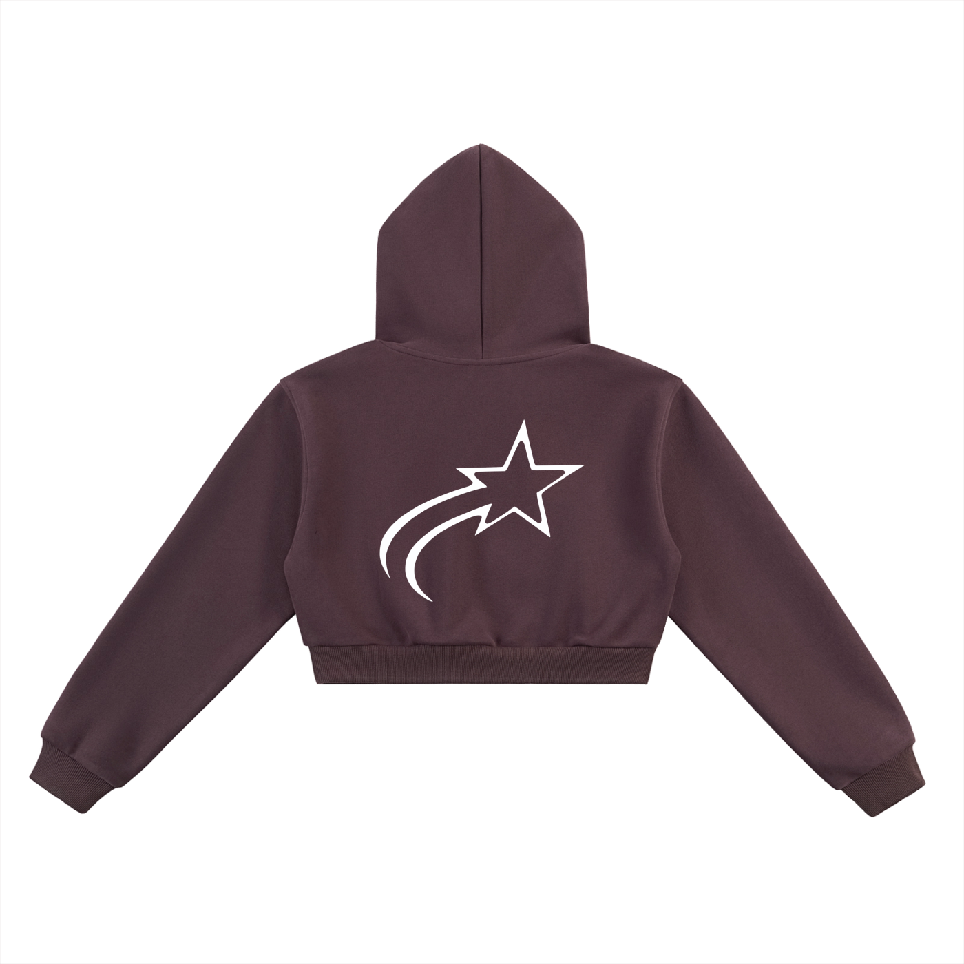 Women's Centered Logo Cropped Hoodie (Multiple Colors Available)