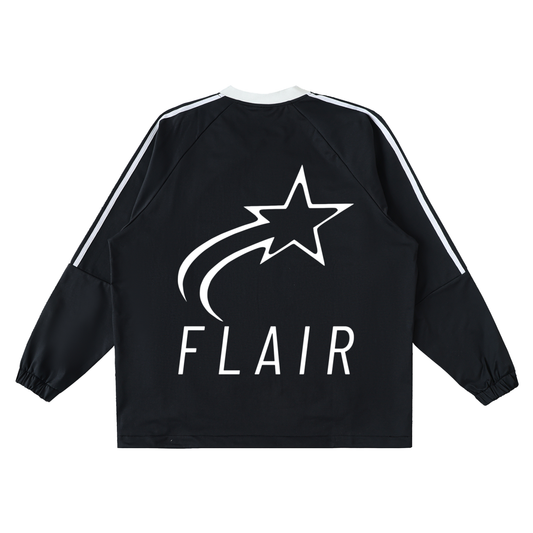 Flair Side-Profile Striped Long Sleeve Jersey