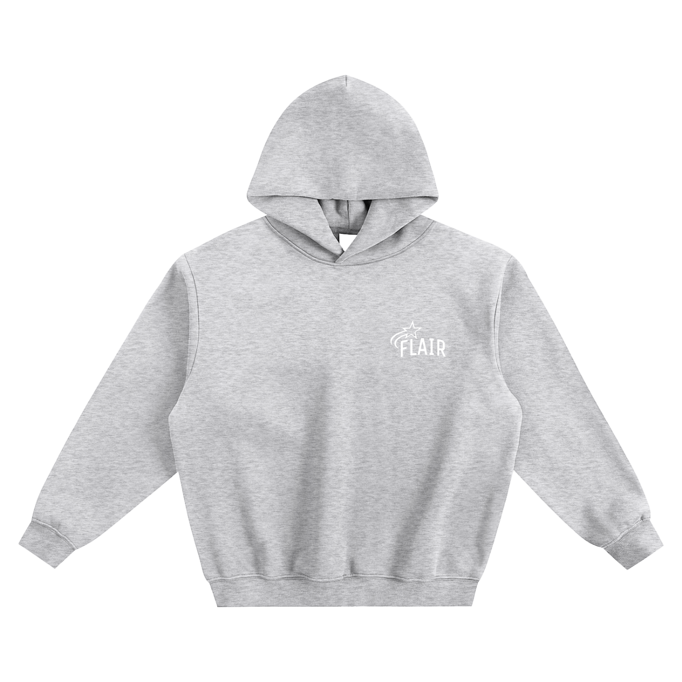Flair Fleeced Boxy Hoodie