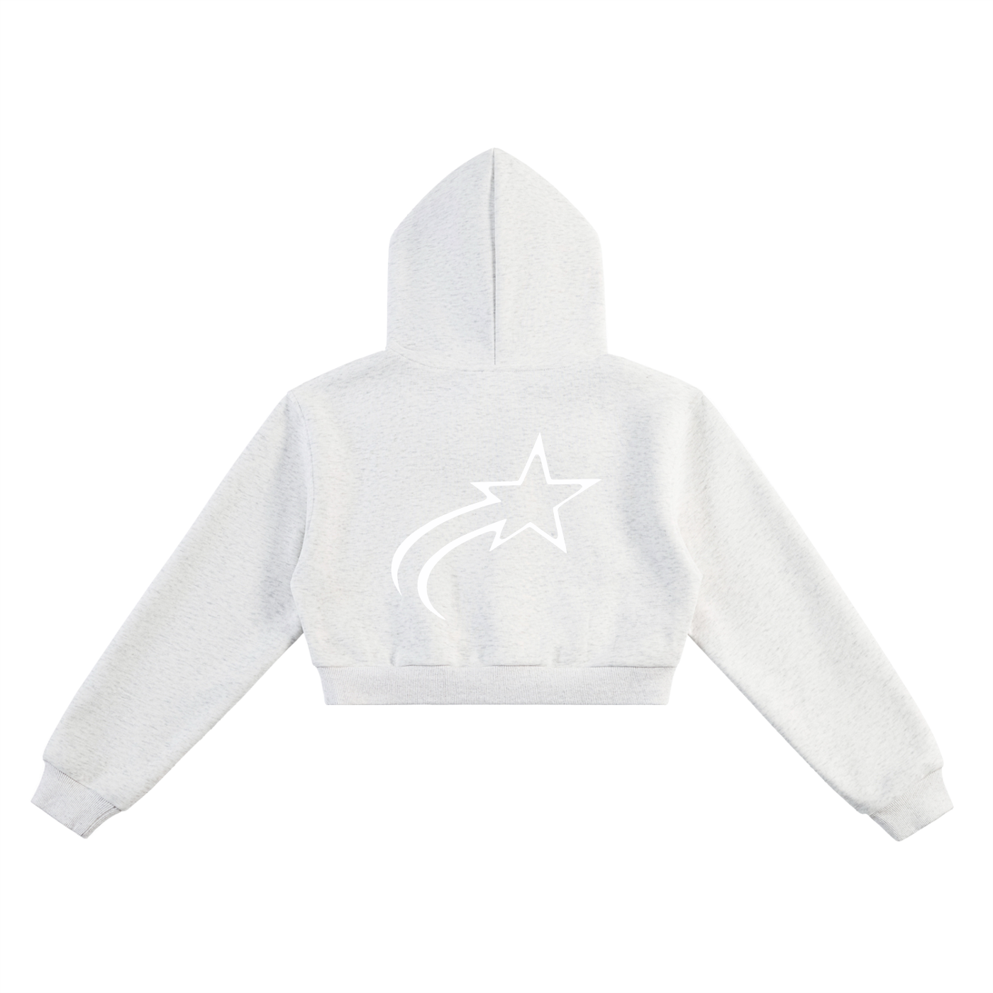 Women's Centered Logo Cropped Hoodie (Multiple Colors Available)