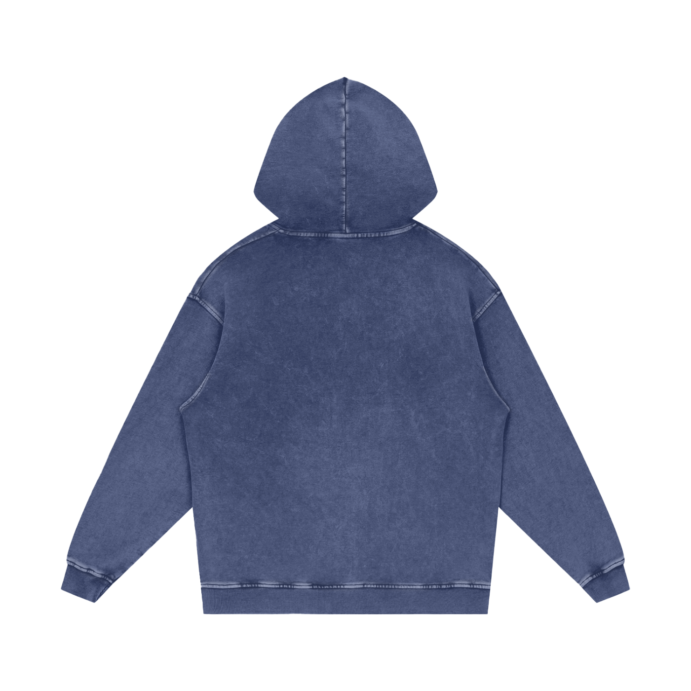 Flair Snow Washed Loose Cotton Hoodie (Multiple Colors Available)