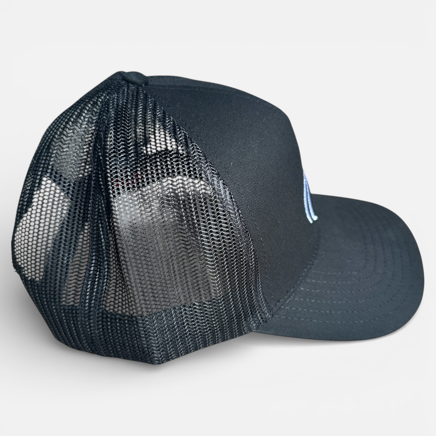 Hat - Trucker Black Flair Star Logo