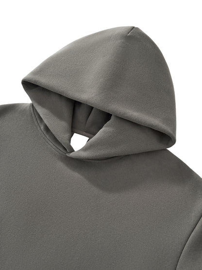Flair Fleeced Boxy Hoodie